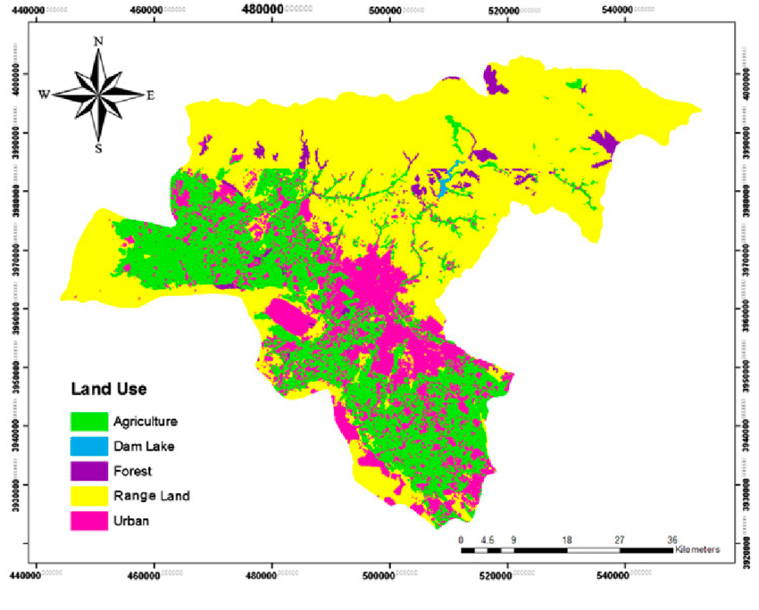 مدل سازي تغيير کاربري زمين با استفاده از روشهاي تصميم گيري چند معياره و GIS