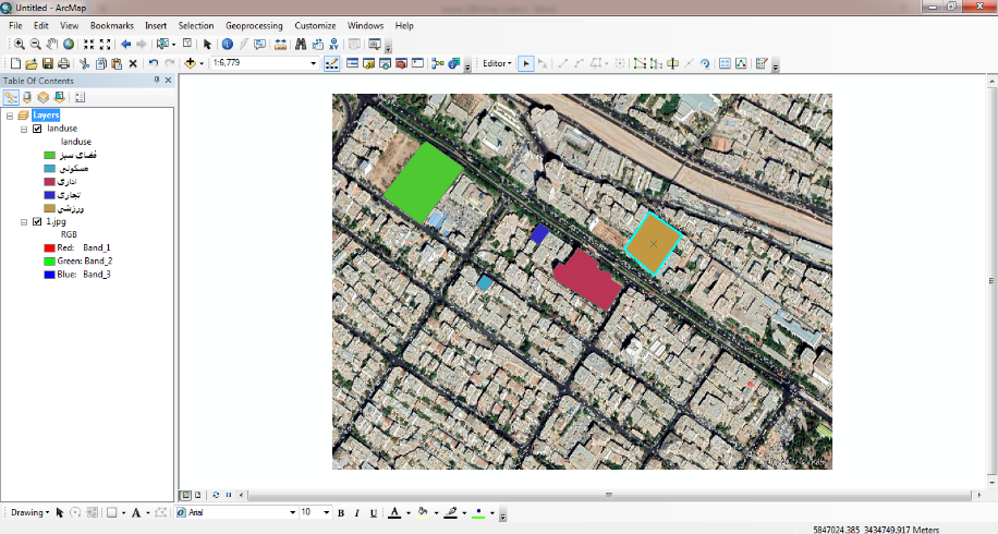 درج خودکار نام کاربری ها در جداول توصیفی در GIS