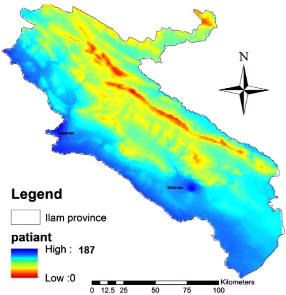 تجزيه و تحليل مکاني عوامل محيطي موثر بر ليشمانيوز جلدي در ايران با استفاده از سيستم اطلاعات جغرافيايي (GIS)