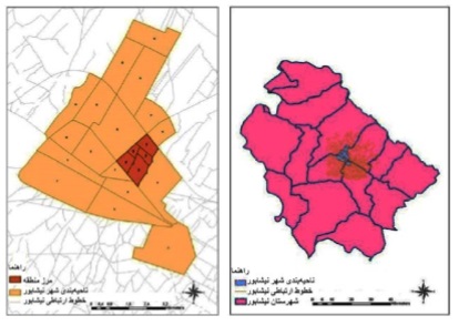 مکان يابي مراکز درماني با استفاده از GIS و روش ارزيابي چند معياري AHP: ناحيه دو شهر نيشابور