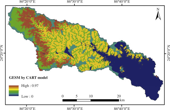 کاربرد GIS در تعيين مناطق مستعد فرسايش خندقي با روش فرايند تحليل شبکه