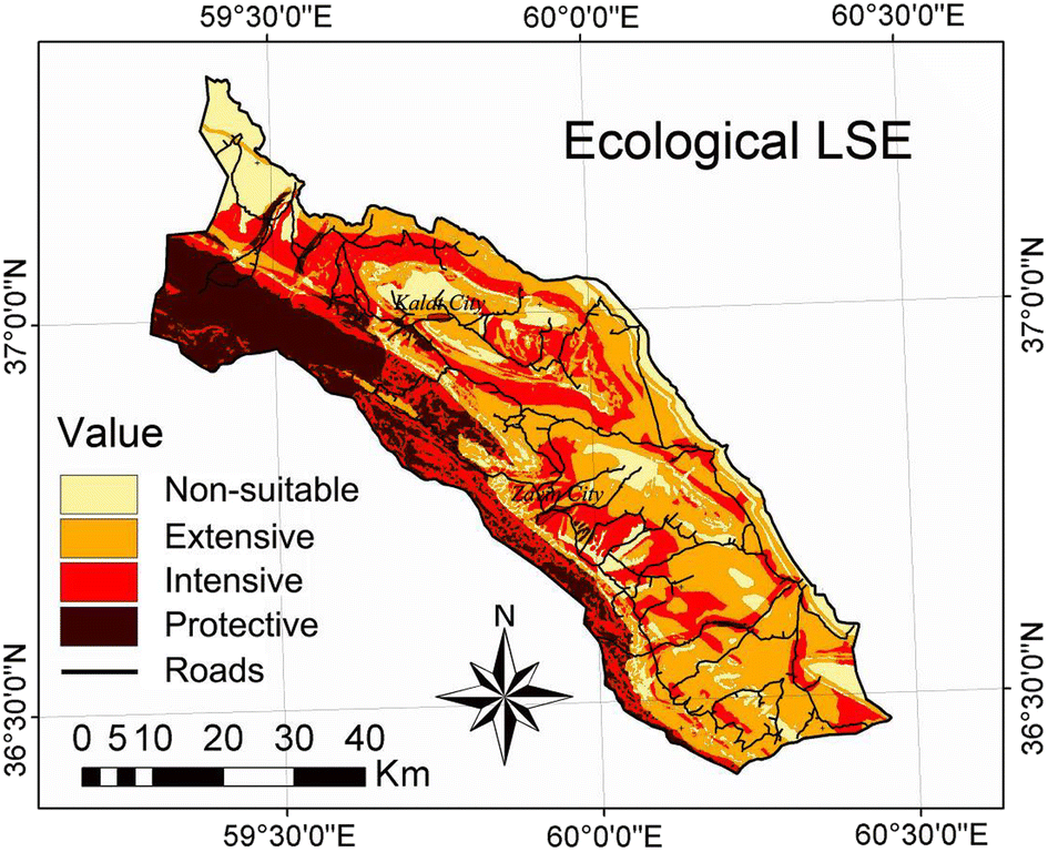 ارزيابي توان اکولوژيک کاربري شهري با مدل MCDM و GIS (مطالعه موردي: شهر سهند)