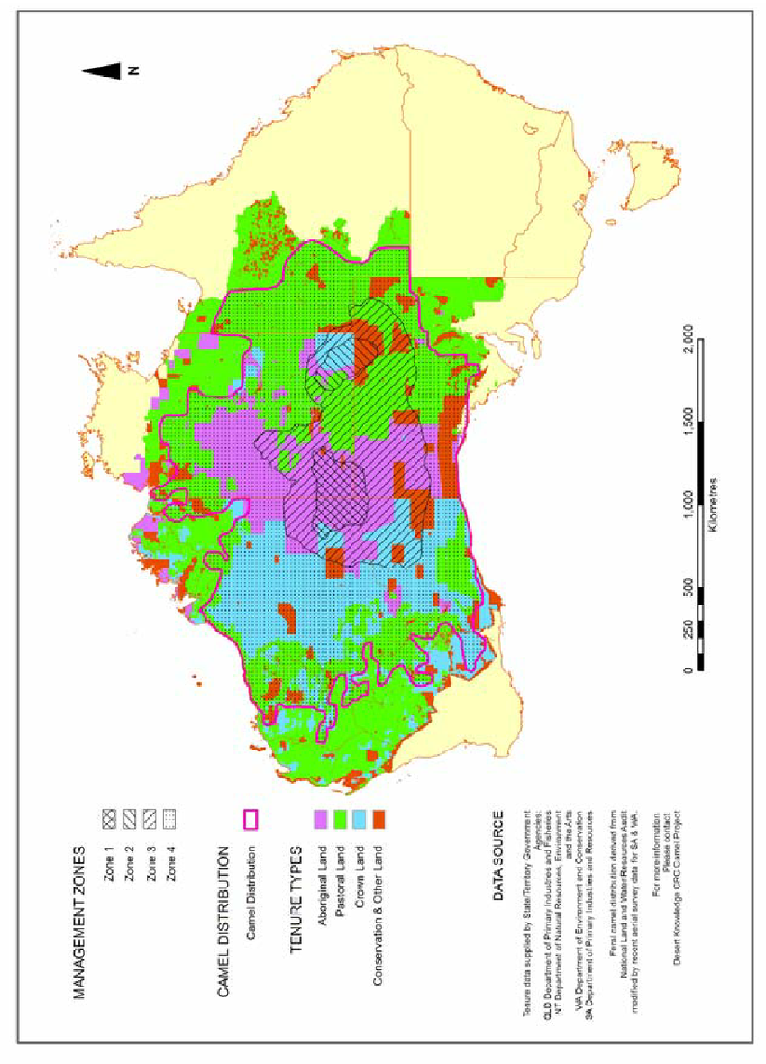 تعيين شايستگي مرتع براي چراي شتر با استفاده از GIS
