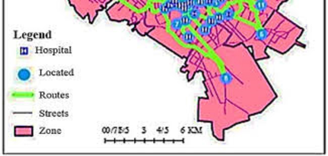 تلفيق مدل AHP و تحليل شبکه در محيط GIS جهت مکان گزيني کاربري درماني (بيمارستان)، مطالعه موردي شهر سمنان