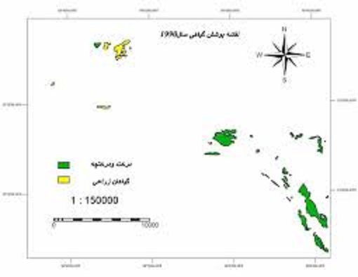 بررسي ميزان گسترش تپه هاي ماسه اي شرق جاسک در بازه زماني (1383 - 1369) با استفاده از GIS و RS