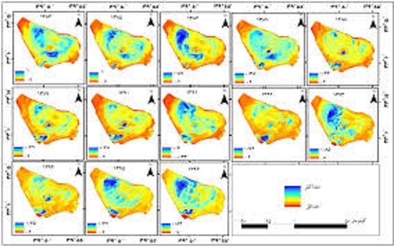 ارزیابی و پایش تغییرات رطوبت تالاب میقان با استفاده از تکنیک دورسنجی و ارتباط آن با شاخص‌های خشک‌سالی هواشناسی