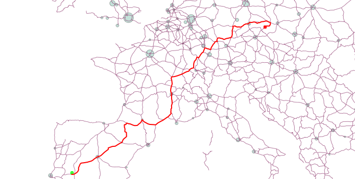دانلود لایه شیپ فایل راه های اصلی کشور