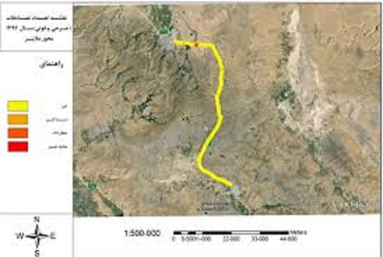 پهنه بندي تصادفات جاده اي با هدف تعيين نقاط حادثه خيز با استفاده از GIS (نمونه موردي مسير همدان- ملاير)