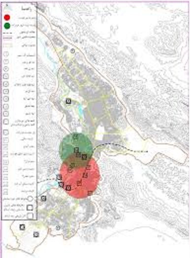 مکان يابي و تبيين ساختار کالبدي شهر باستاني شاپور خواست برمبناي الگوي شهرهاي ساساني با استفاده از GIS