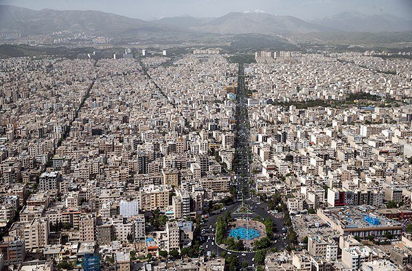 تقسیم بندی منطقه ای پایتخت