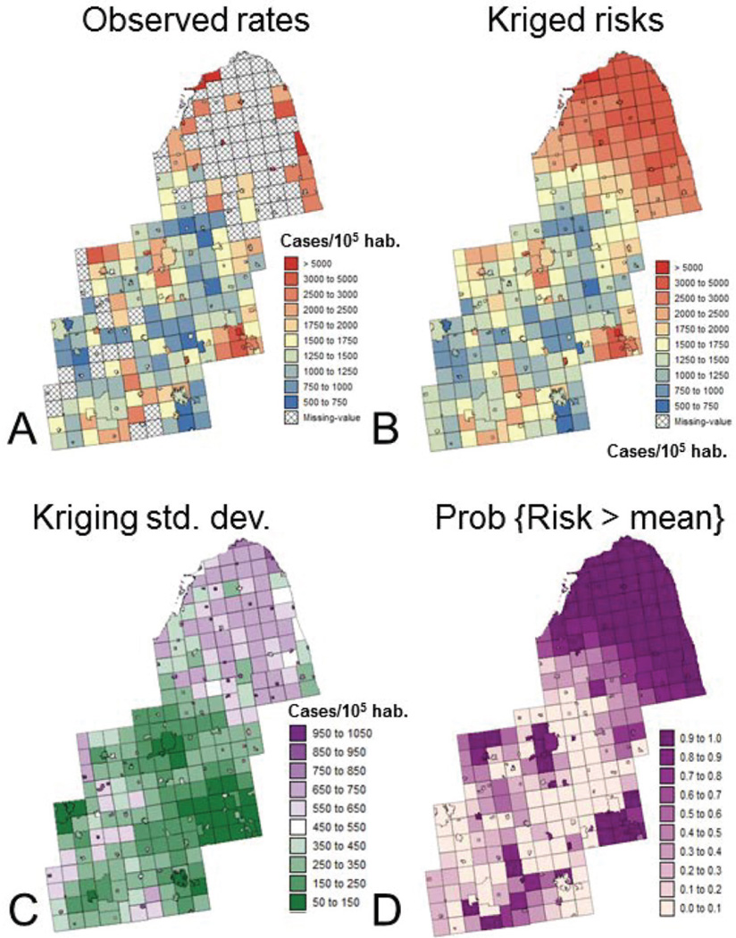 کاربردهای زمین آمار