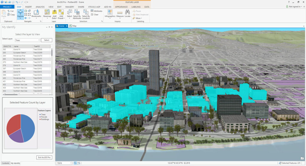 محیط نرم افزار arcgis pro