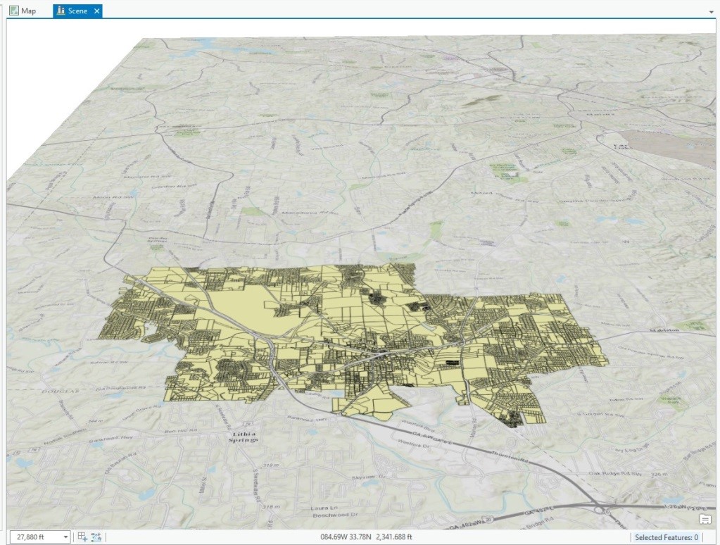 پیمایش نقشه