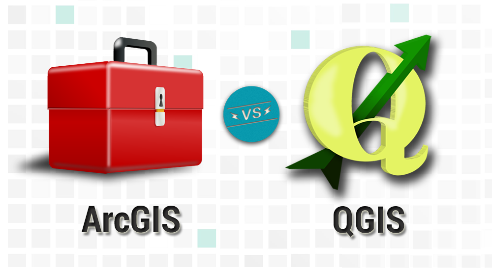 تفاوت بین ArcGIS و QGIS