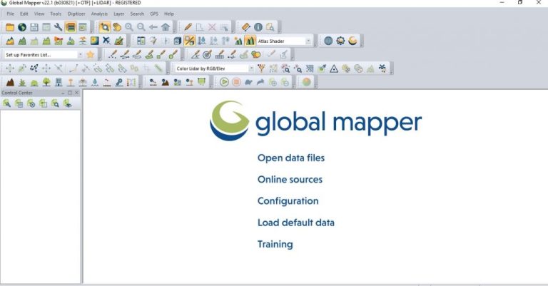 دوره آموزش گلوبال مپر Global Mapper