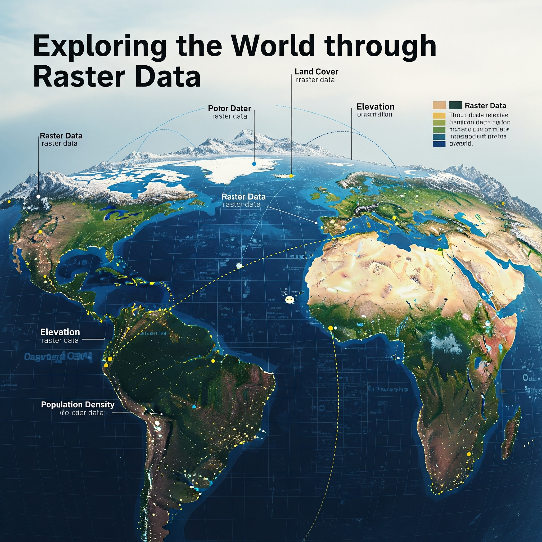 اکتشاف جهان با GIS
