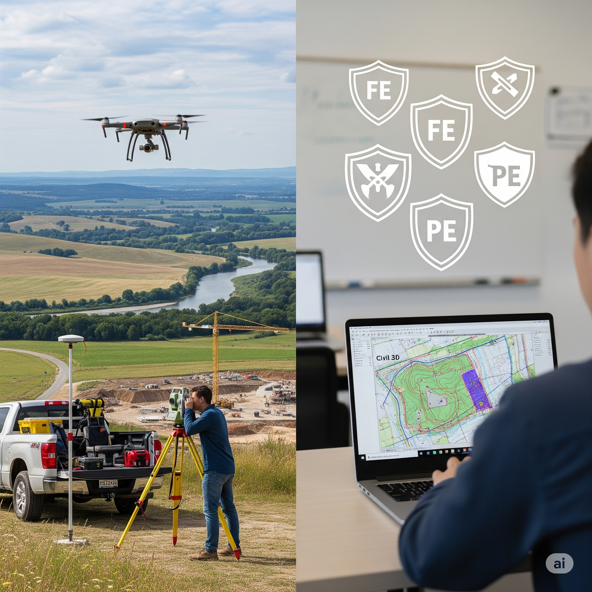 آموزش نقشه برداری