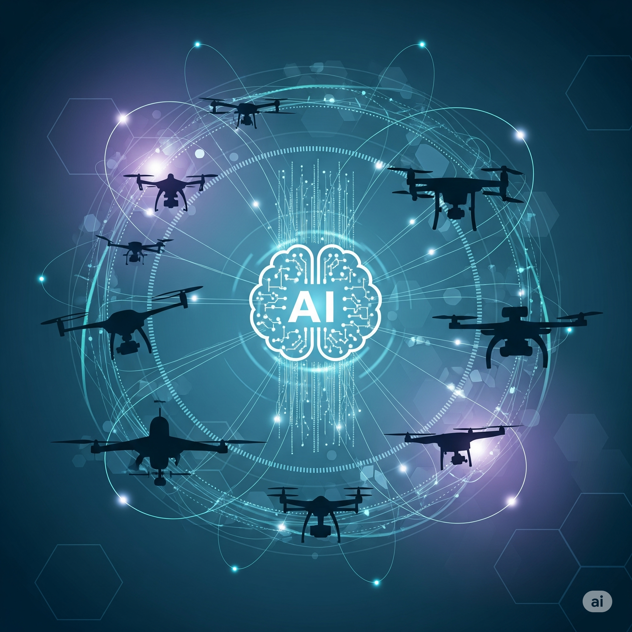 هوش مصنوعی و پهپاد