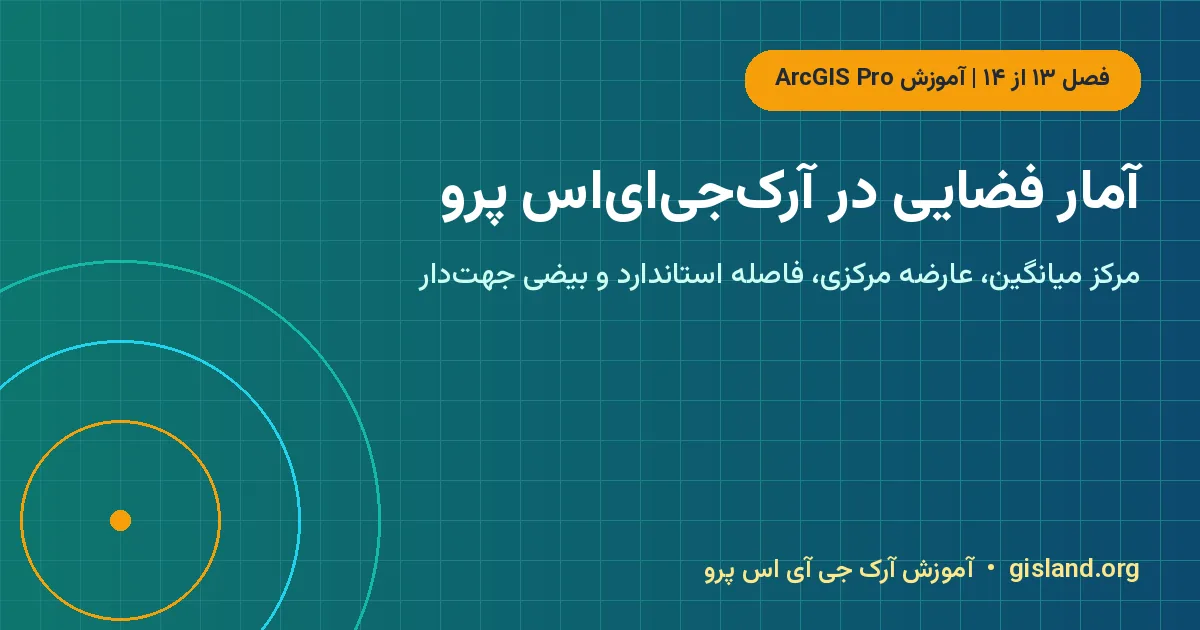 آمار فضایی در آرک‌جی‌ای‌اس پرو – آمار فضایی در ArcGIS Pro