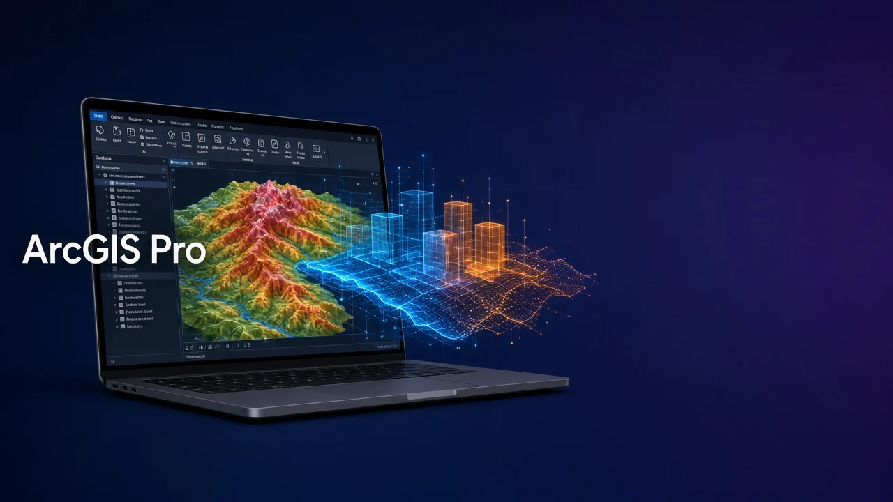 دوره آموزشی ArcGIS Pro – طراحی نقشه و تحلیل مکانی