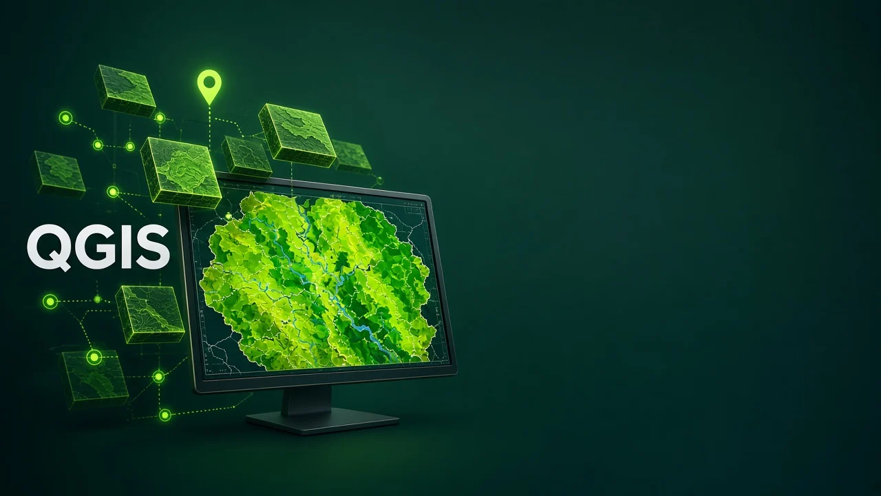 دوره آموزش QGIS – تحلیل مکانی با نرم‌افزار متن‌باز
